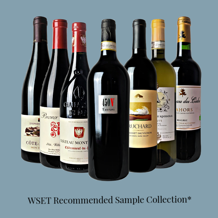 WSET L3 Recommended Sample Collection